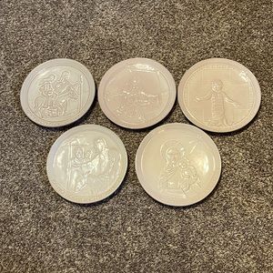 Frankoma Pottery Christmas plates